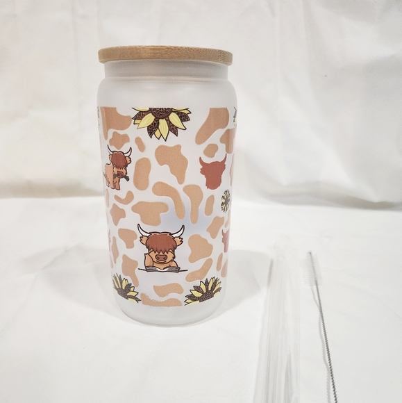 Cow print cup - Picture 1 of 2